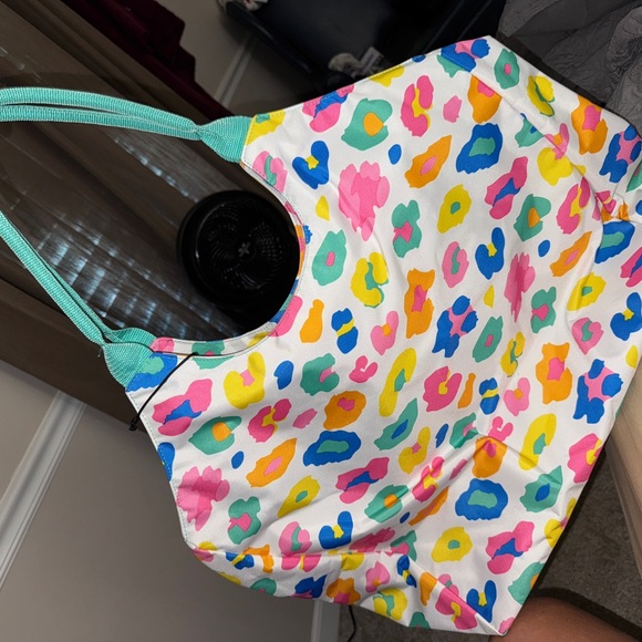 Colorful Patterned Tote Bag - Picture 1 of 2